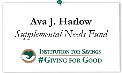 Ava J. Harlow Supplemental Needs Fund - descriptive banner