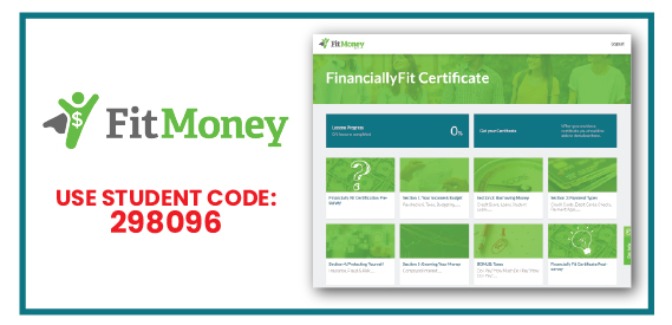 FitMoney certificate