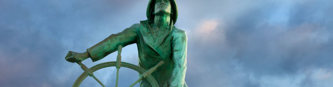 Gloucester Fisherman statue