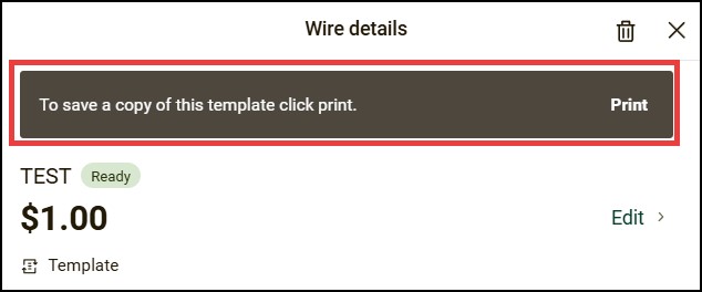 sample of how to save an existing wire template