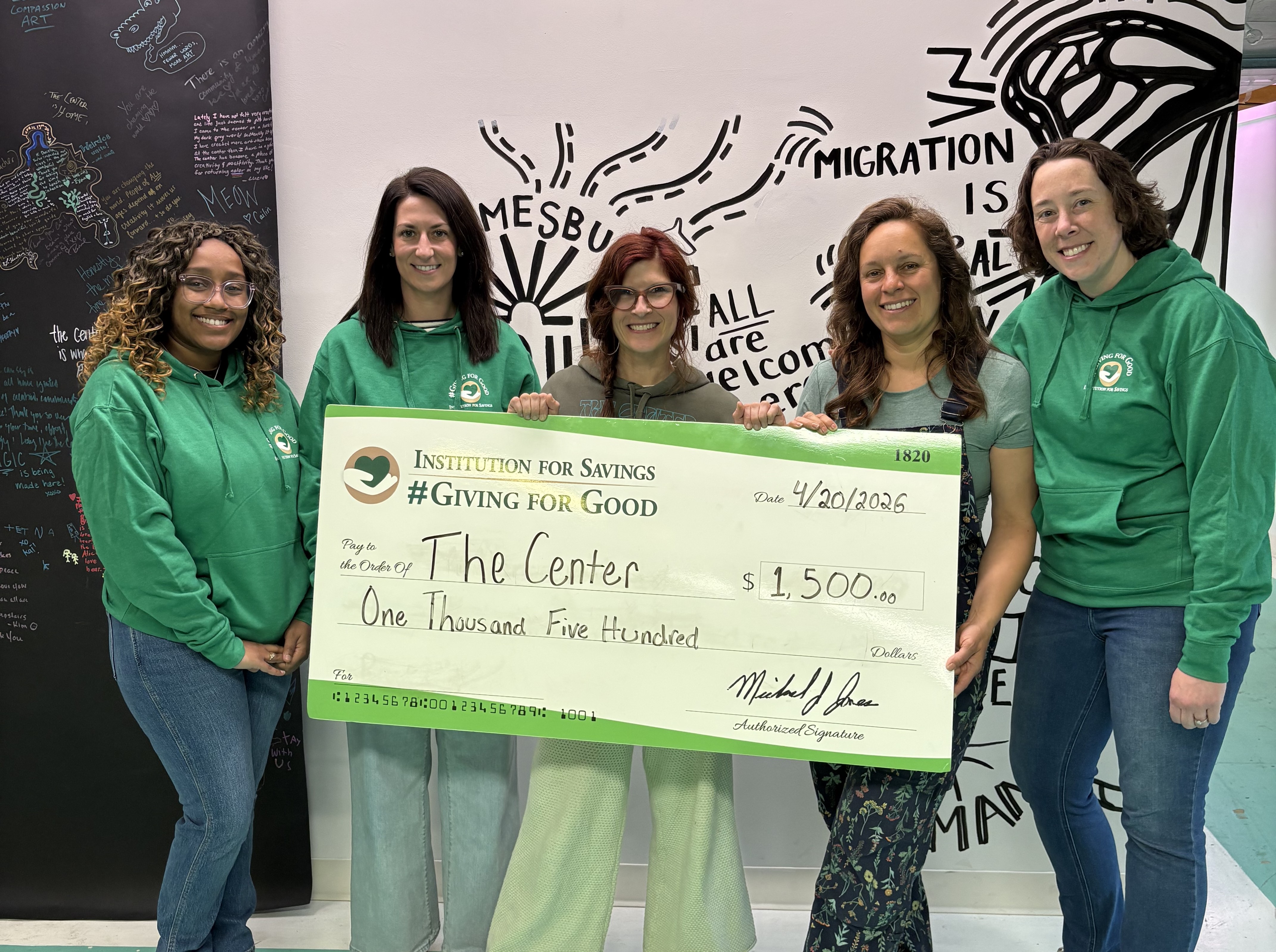 Newburyport Storey Ave. office donates to Amesbury's The Center Art Studio