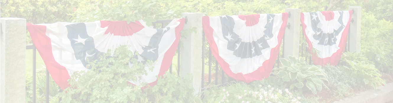 patriotic fence in newburyport