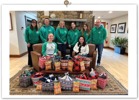 Amesbury Elder Elves, Giving for Good