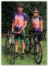 mike jones and kim rock finish pan mass 2021 race