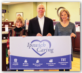 Ipswich Caring donation check