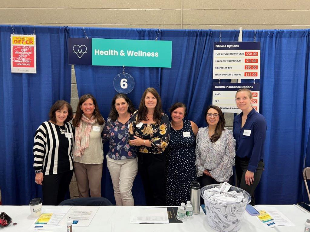 health and wellness booth